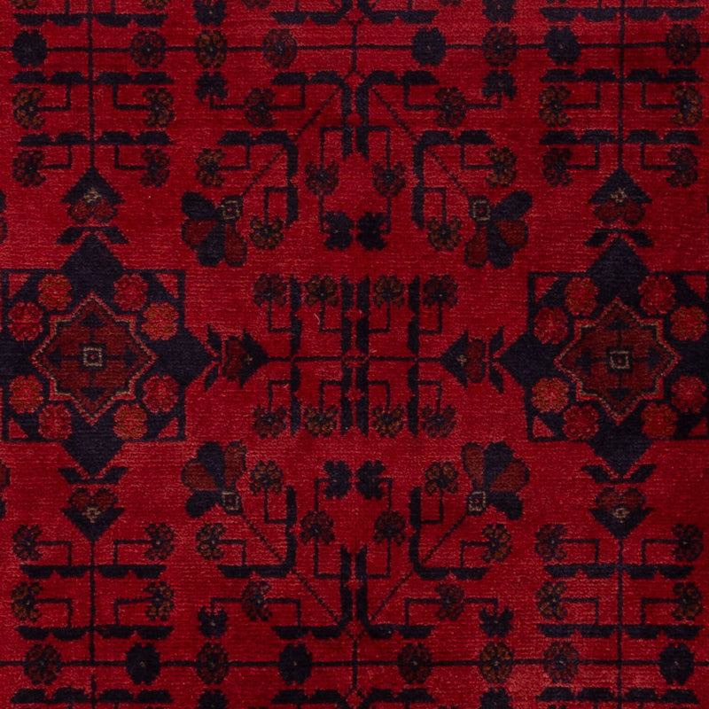 Afghan Rug - Kunduz - 200 x 125 cm - red