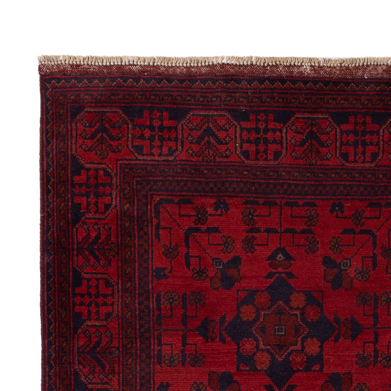 Afghan Rug - Kunduz - 200 x 125 cm - red