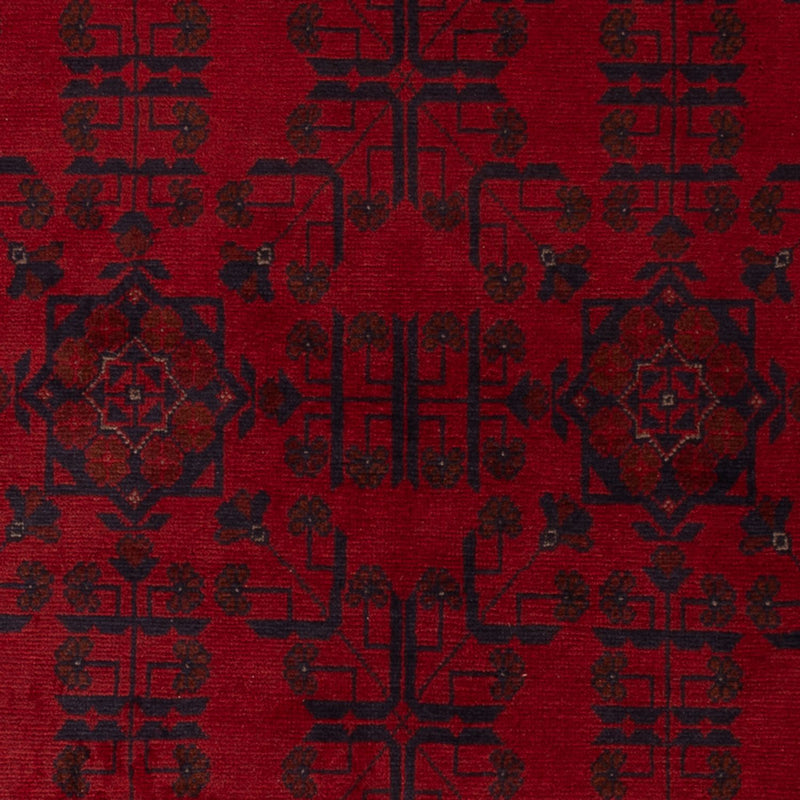Afghan Rug - Kunduz - 196 x 127 cm - red