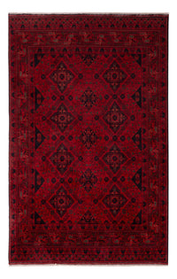 Afghan Rug - Kunduz - 196 x 124 cm - red