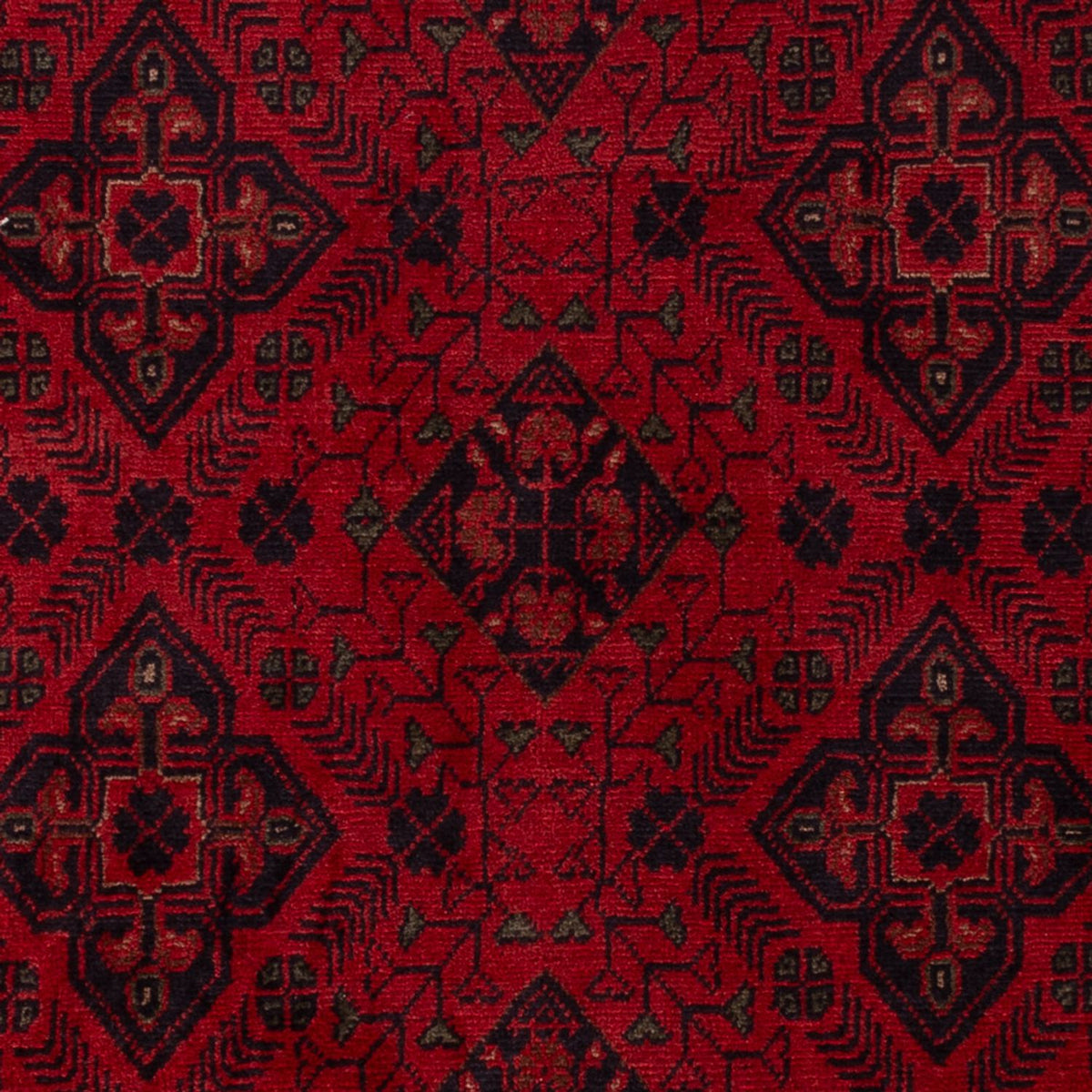 Afghan Rug - Kunduz - 196 x 124 cm - red