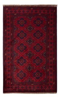 Afghan Rug - Kunduz - 200 x 122 cm - red