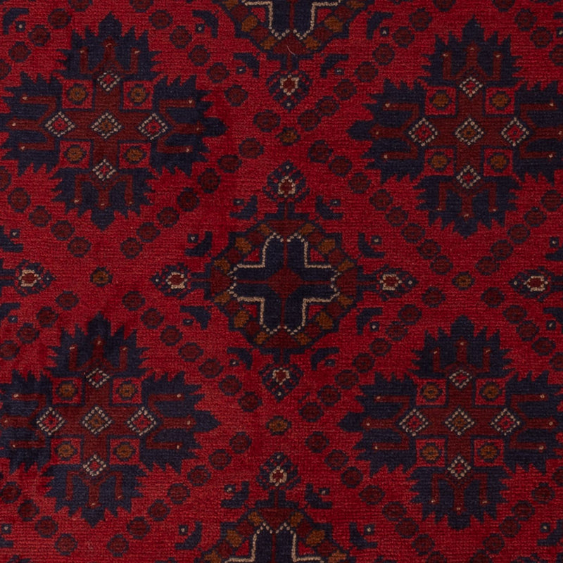 Afghan Rug - Kunduz - 200 x 122 cm - red