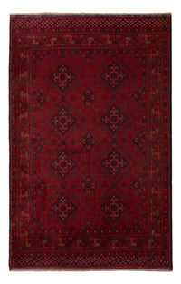 Afghan Rug - Kunduz - 194 x 121 cm - red