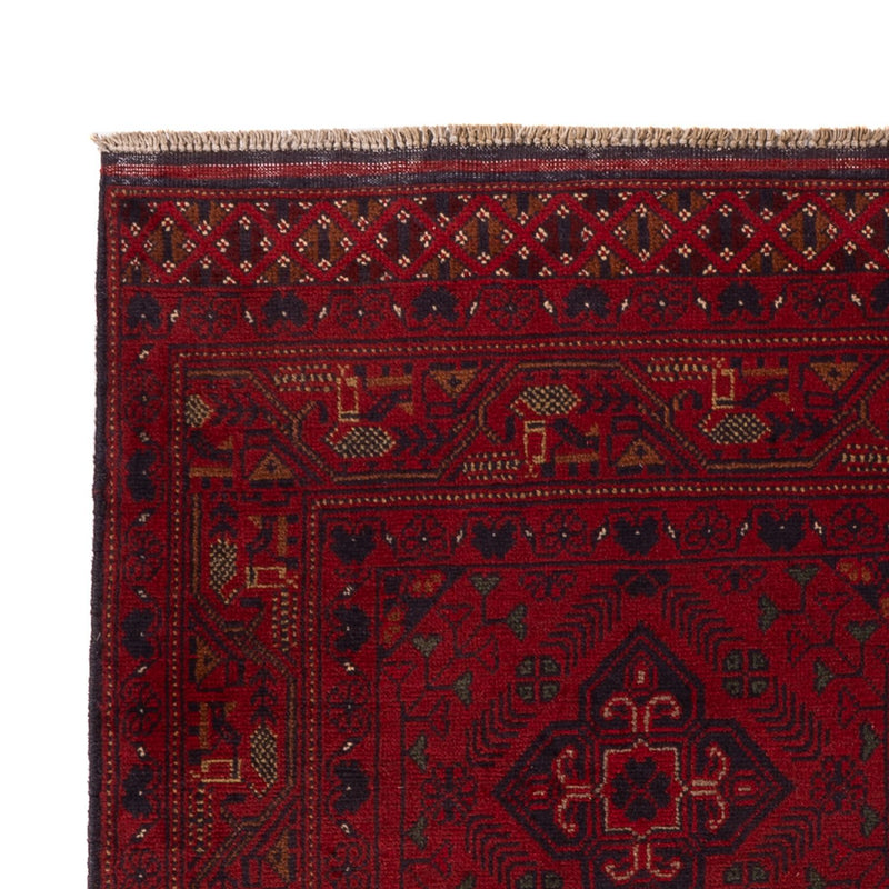 Afghan Rug - Kunduz - 194 x 121 cm - red