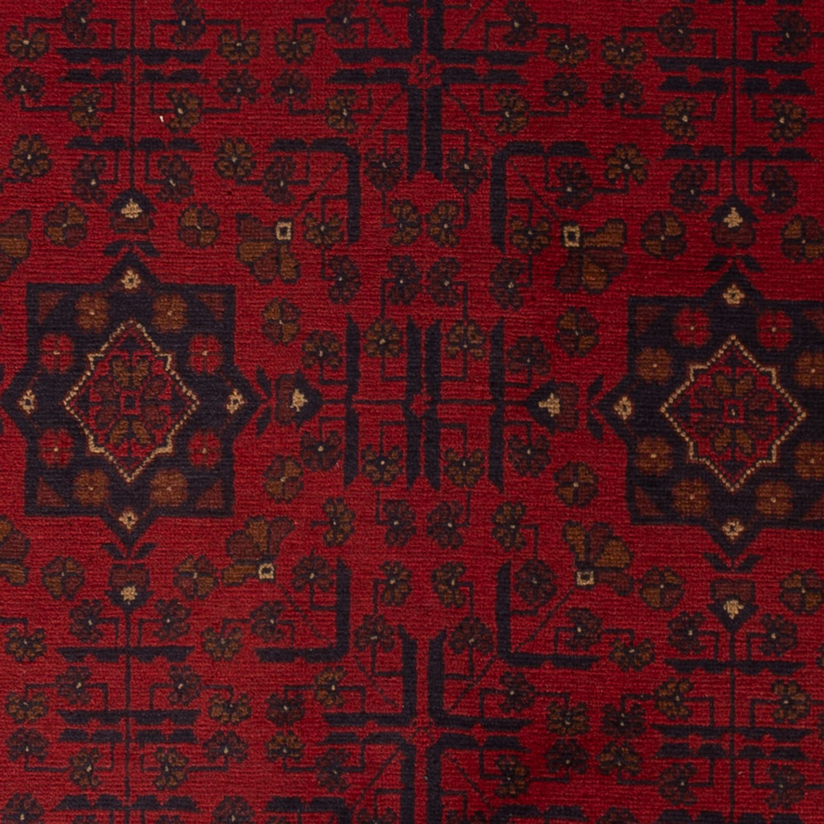 Afghan Rug - Kunduz - 201 x 126 cm - red