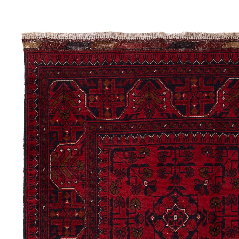 Afghan Rug - Kunduz - 198 x 123 cm - red