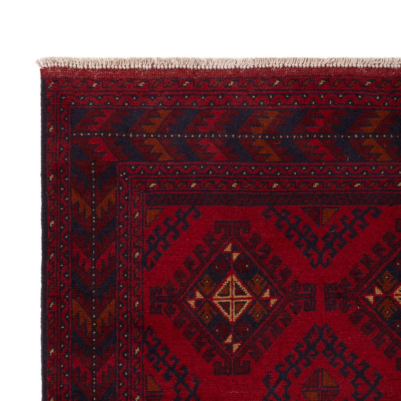 Afghan Rug - Kunduz - 207 x 125 cm - red
