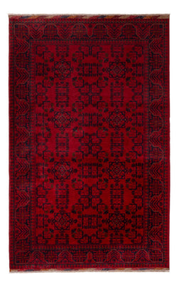Afghan Rug - Kunduz - 195 x 125 cm - red