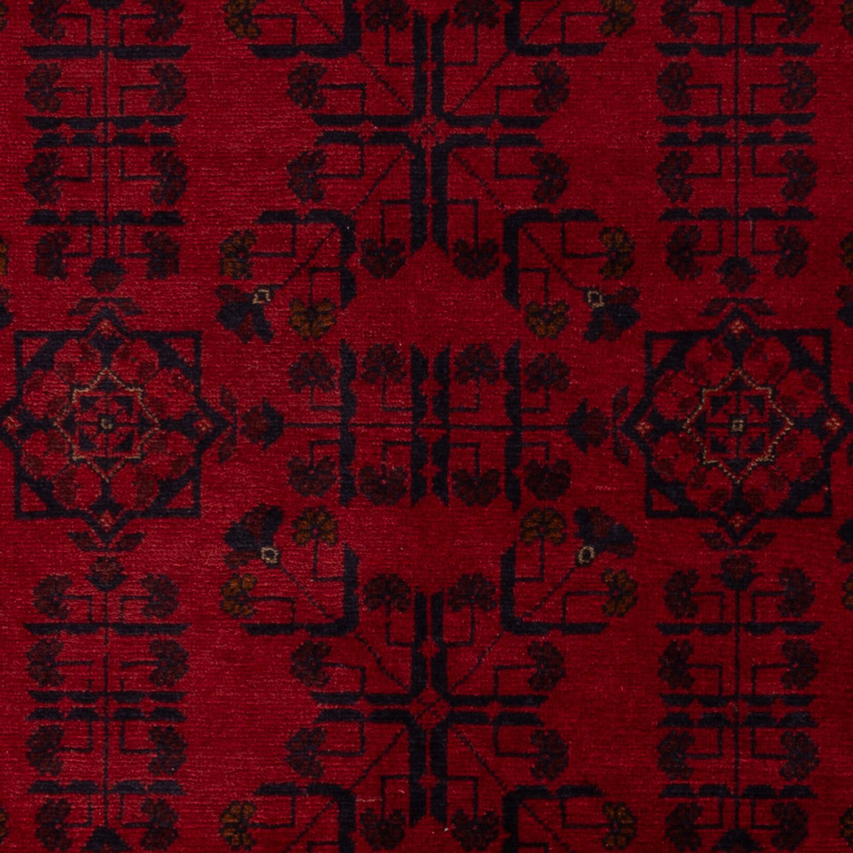 Afghan Rug - Kunduz - 195 x 125 cm - red