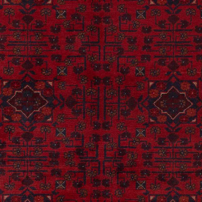 Afghan Rug - Kunduz - 194 x 125 cm - red
