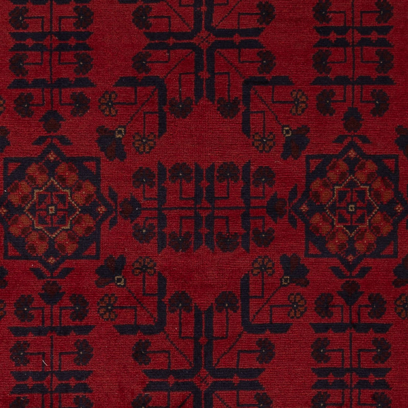 Afghan Rug - Kunduz - 196 x 130 cm - red