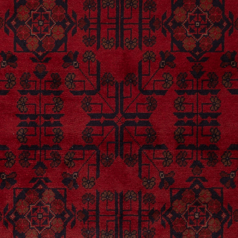Afghan Rug - Kunduz - 198 x 126 cm - red
