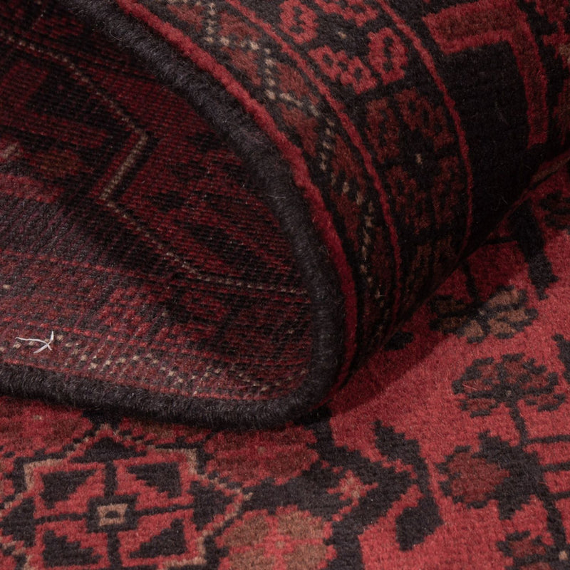 Afghan Rug - Kunduz - 198 x 126 cm - red