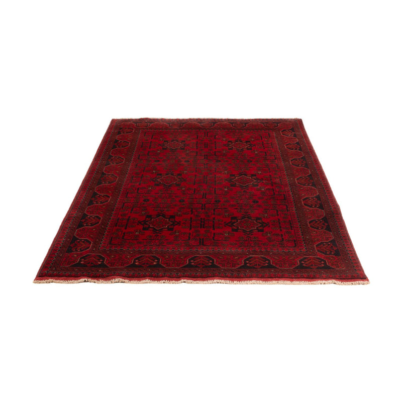 Afghan Rug - Kunduz - 199 x 124 cm - dark red