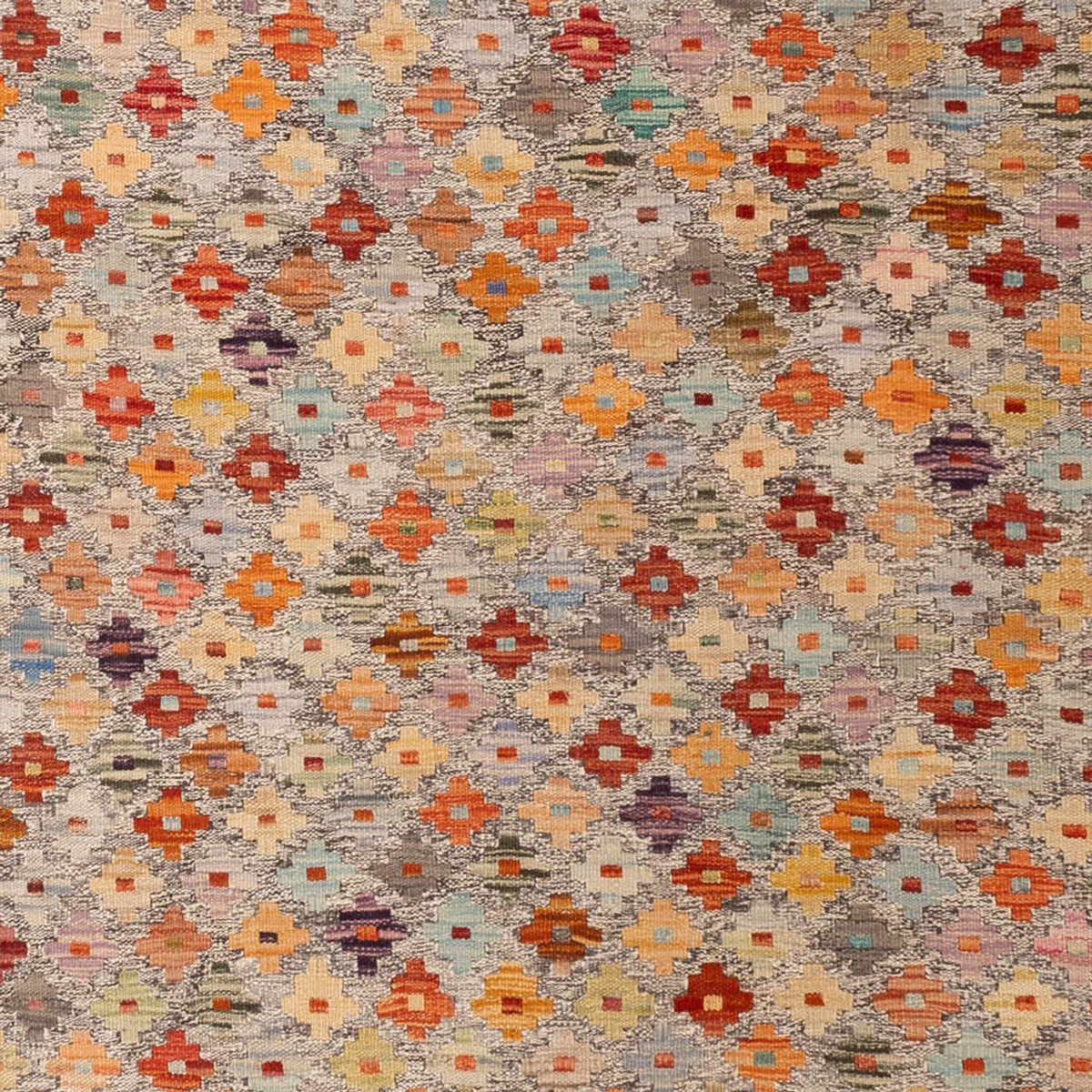 Kelim Rug - Splash - 307 x 208 cm - multicolored