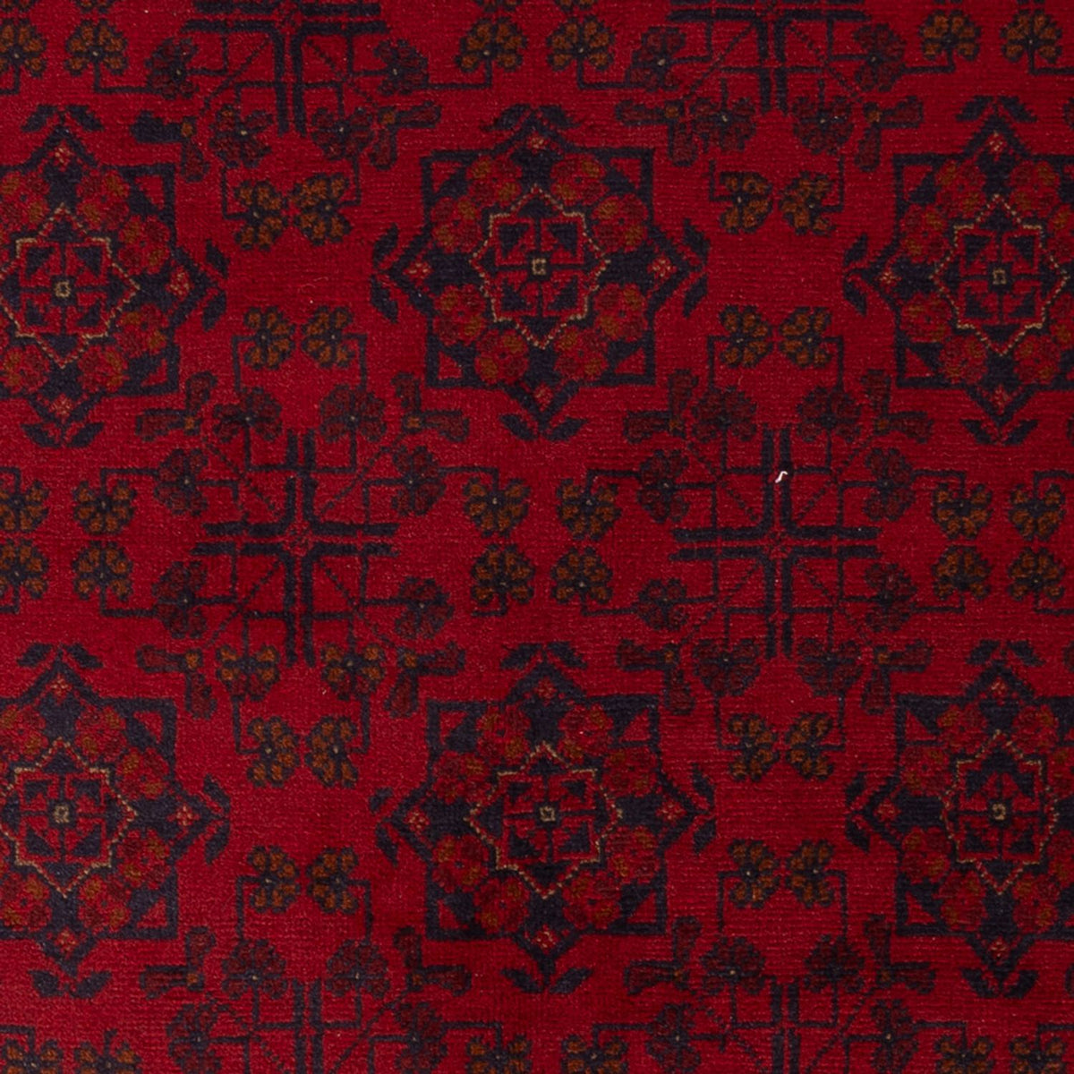 Afghan Rug - Kunduz - 195 x 123 cm - dark red