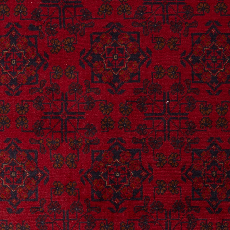 Afghan Rug - Kunduz - 195 x 123 cm - dark red