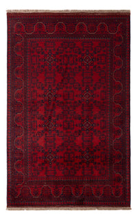 Afghan Rug - Kunduz - 193 x 124 cm - dark red