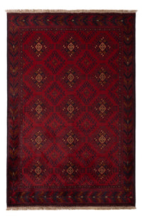 Afghan Rug - Kunduz - 195 x 125 cm - dark red