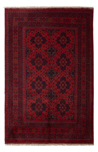Afghan Rug - Kunduz - 198 x 124 cm - dark red