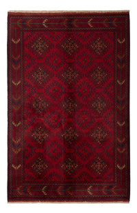 Afghan Rug - Kunduz - 196 x 125 cm - dark red