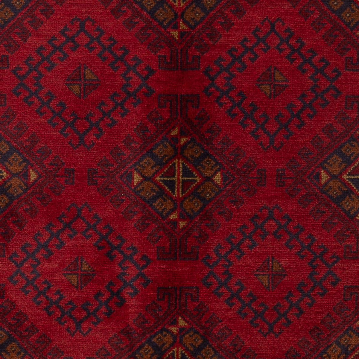 Afghan Rug - Kunduz - 196 x 125 cm - dark red