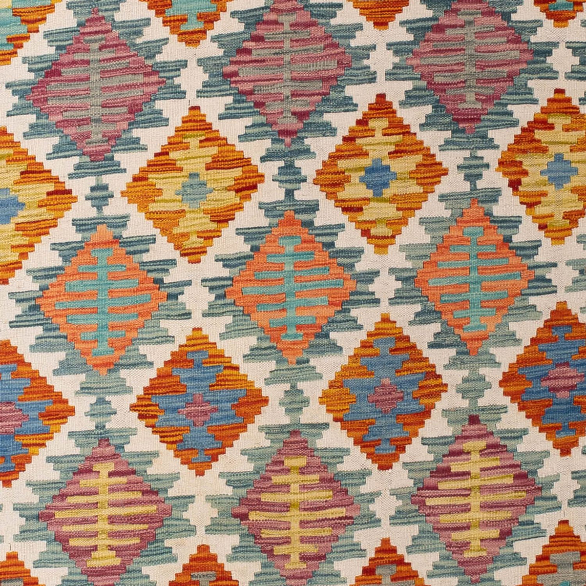 Kelim Rug - Splash - 298 x 198 cm - multicolored