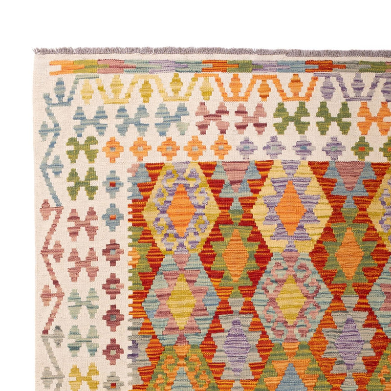 Kelim Rug - Splash - 298 x 202 cm - multicolored