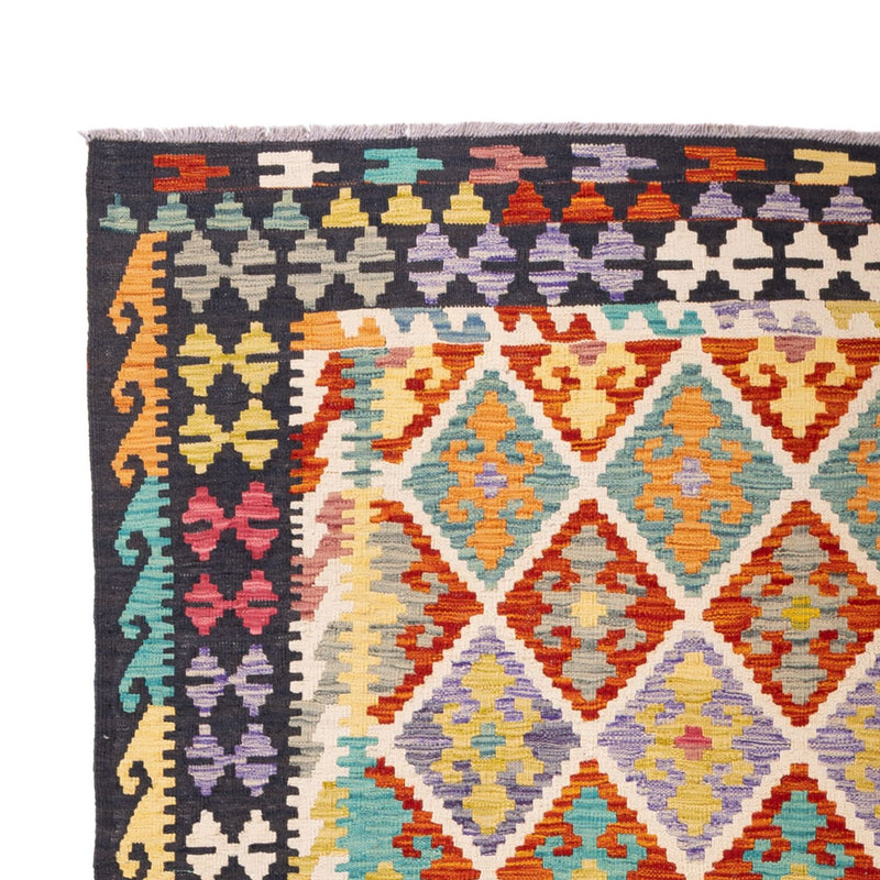 Kelim Rug - Splash - 295 x 204 cm - multicolored