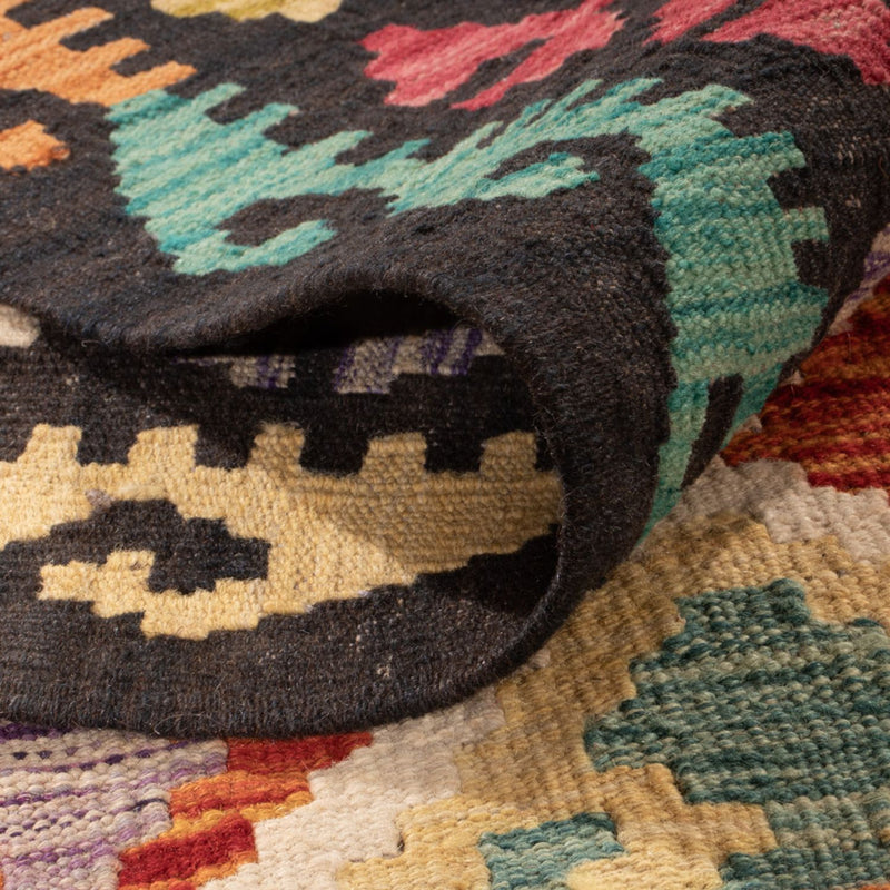 Kelim Rug - Splash - 295 x 204 cm - multicolored