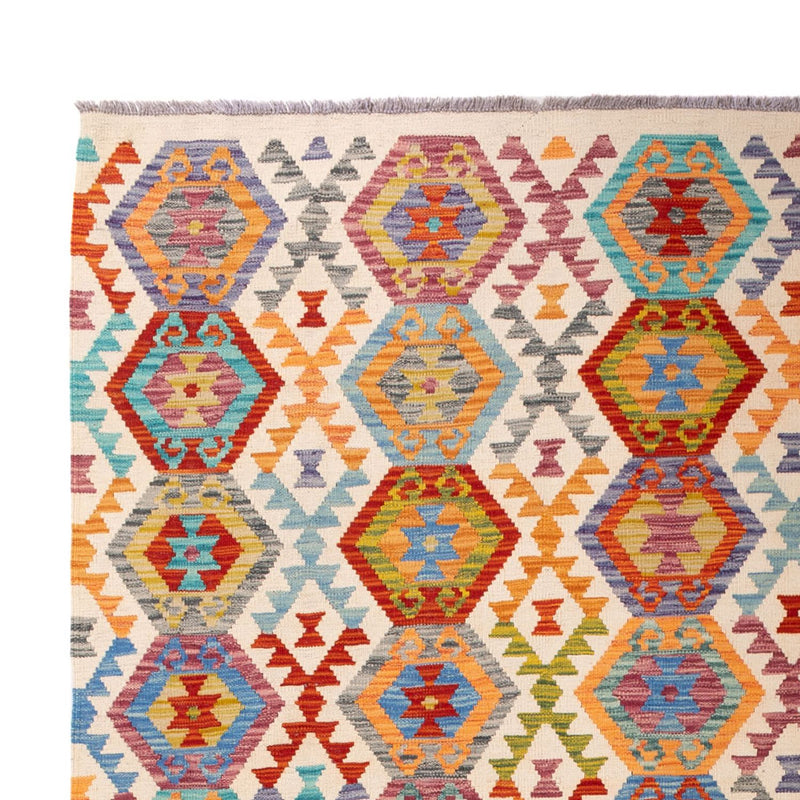 Kelim Rug - Splash - 294 x 210 cm - multicolored