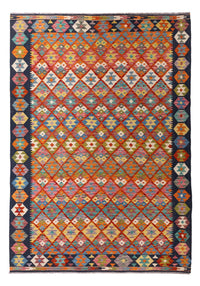 Kelim Rug - Splash - 293 x 210 cm - multicolored