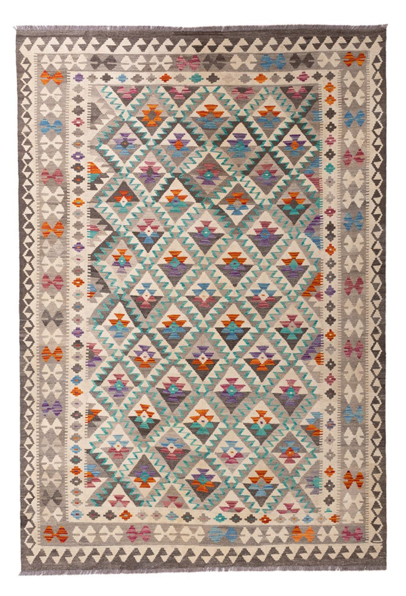 Kelim Rug - Splash - 300 x 197 cm - multicolored