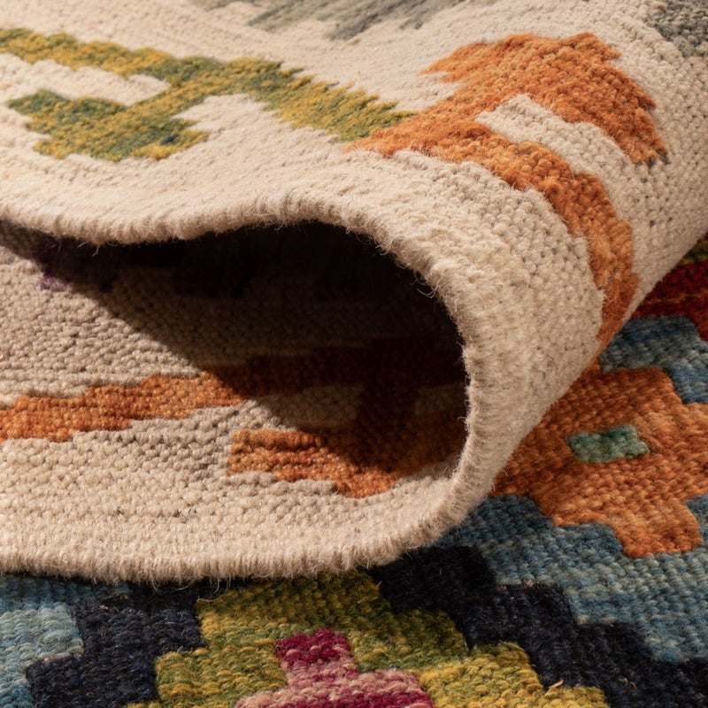 Kelim Rug - Splash - 304 x 207 cm - multicolored