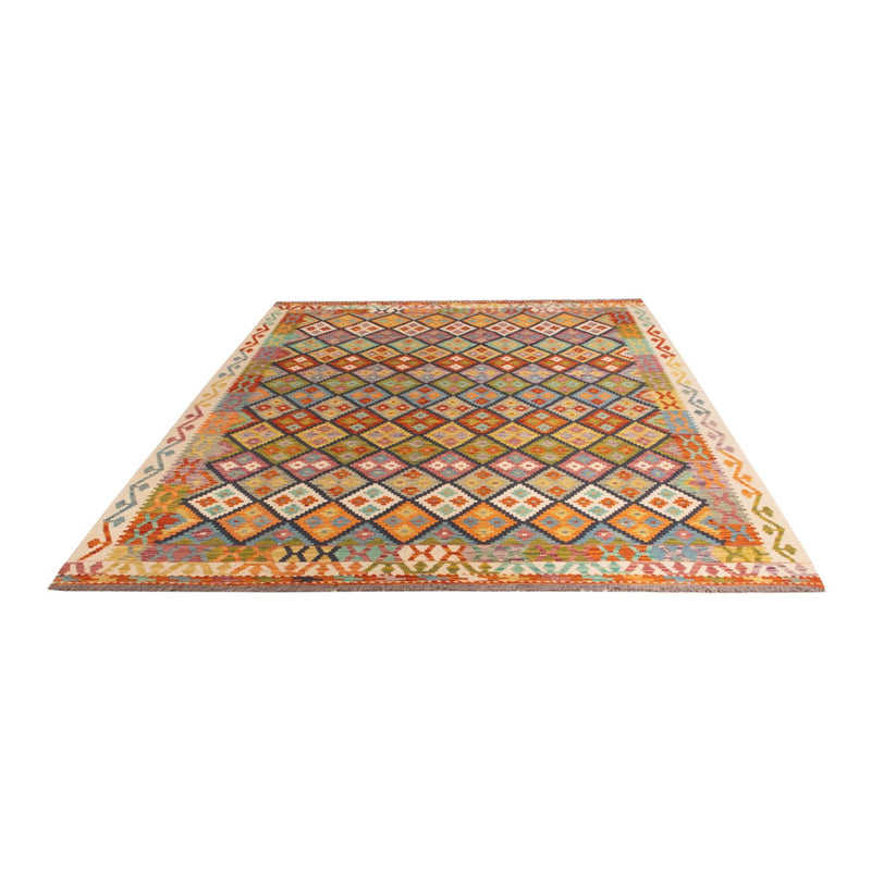 Kelim Rug - Splash - 304 x 207 cm - multicolored
