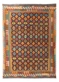 Kelim Rug - Splash - 295 x 207 cm - multicolored