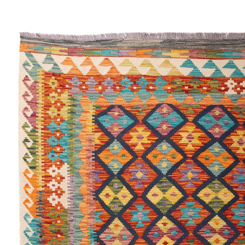 Kelim Rug - Splash - 295 x 207 cm - multicolored