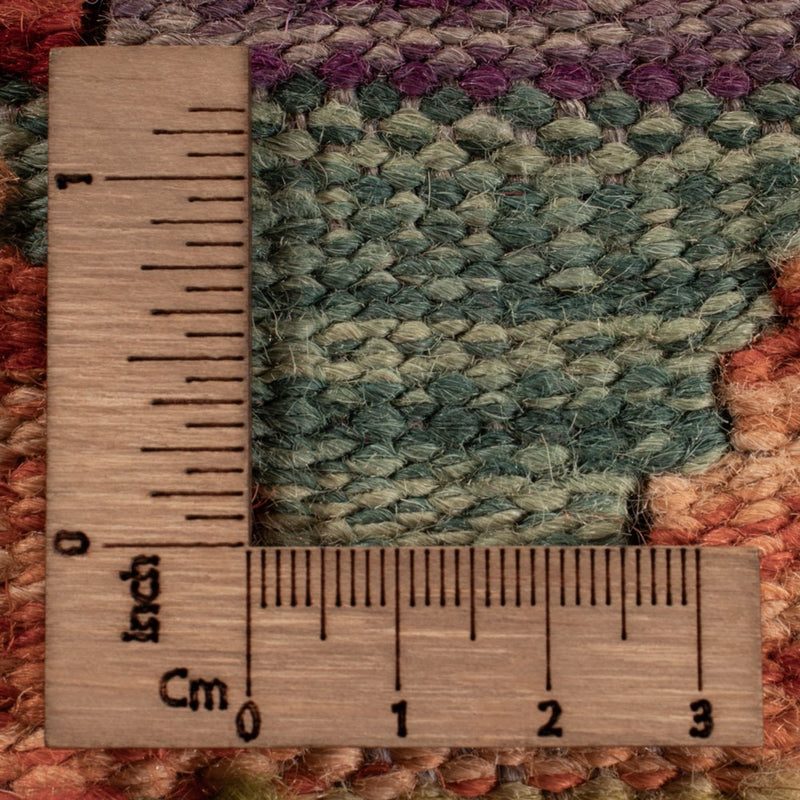 Kelim Rug - Splash - 295 x 207 cm - multicolored