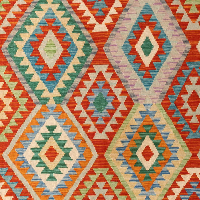 Kelim Rug - Splash - 295 x 207 cm - multicolored