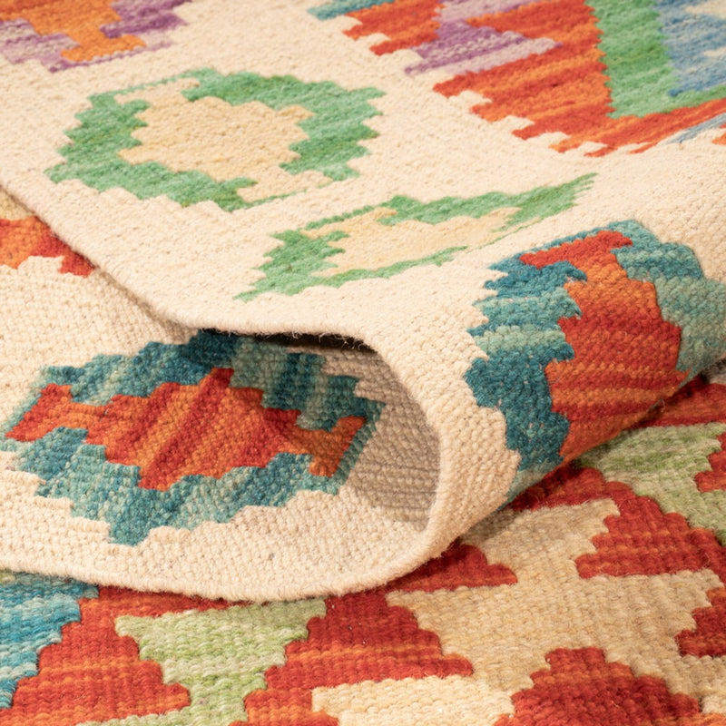 Kelim Rug - Splash - 295 x 207 cm - multicolored