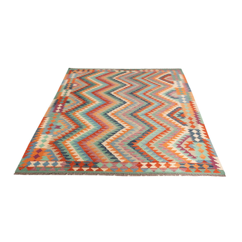 Kelim Rug - Splash - 298 x 199 cm - multicolored