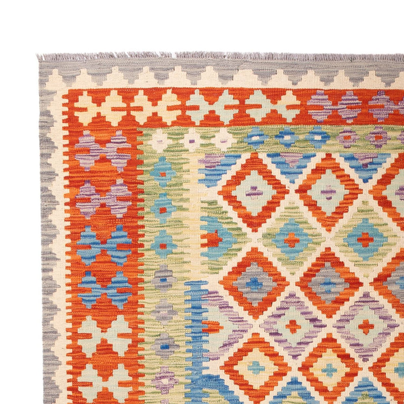 Kelim Rug - Splash - 298 x 208 cm - multicolored