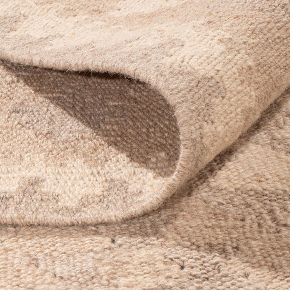 Kelim Rug - Splash - 301 x 210 cm - light grey