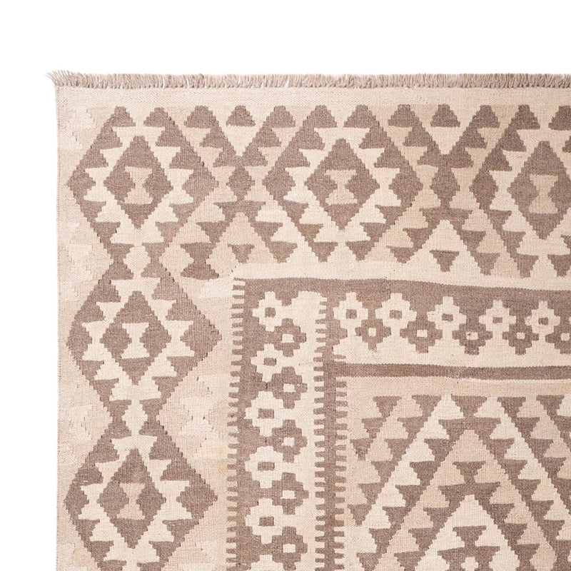 Kelim Rug - Splash - 287 x 202 cm - light grey