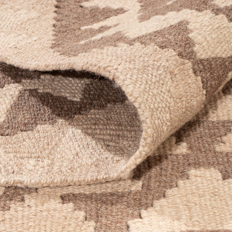 Kelim Rug - Splash - 287 x 202 cm - light grey