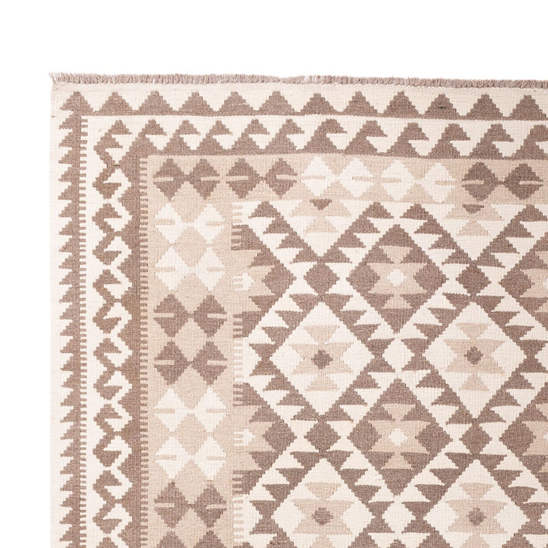 Kelim Rug - Splash - 299 x 207 cm - light grey