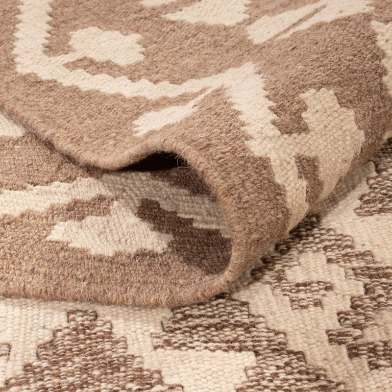 Kelim Rug - Splash - 301 x 206 cm - light grey