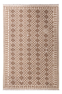 Kelim Rug - Splash - 303 x 206 cm - grey