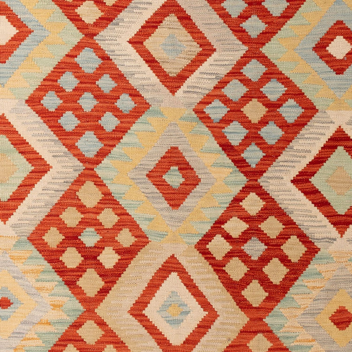 Kelim Rug - Splash - 294 x 209 cm - multicolored